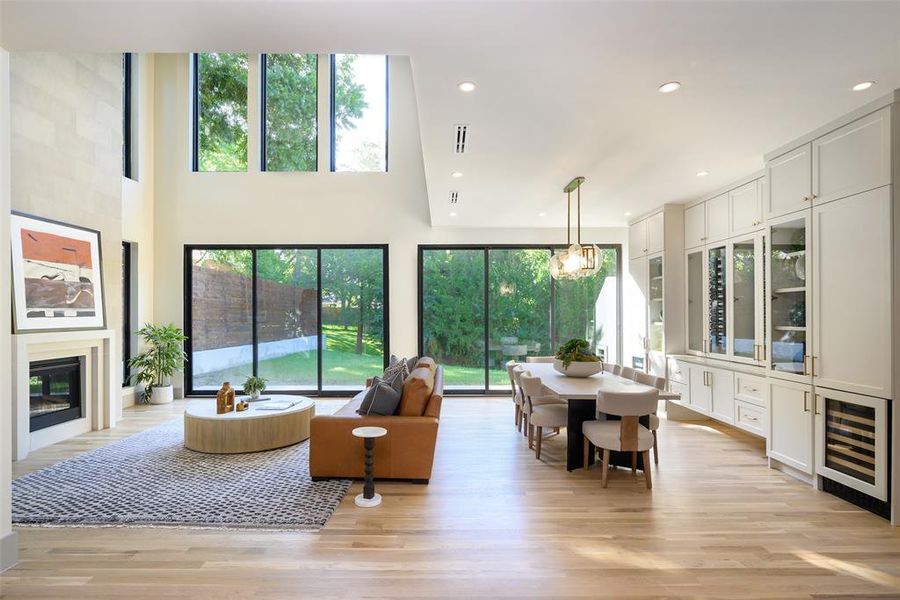 Furnished interior view inside a new home in , Dallas (Image 15). Furnished interior view inside a new home in , Dallas (Image 15).