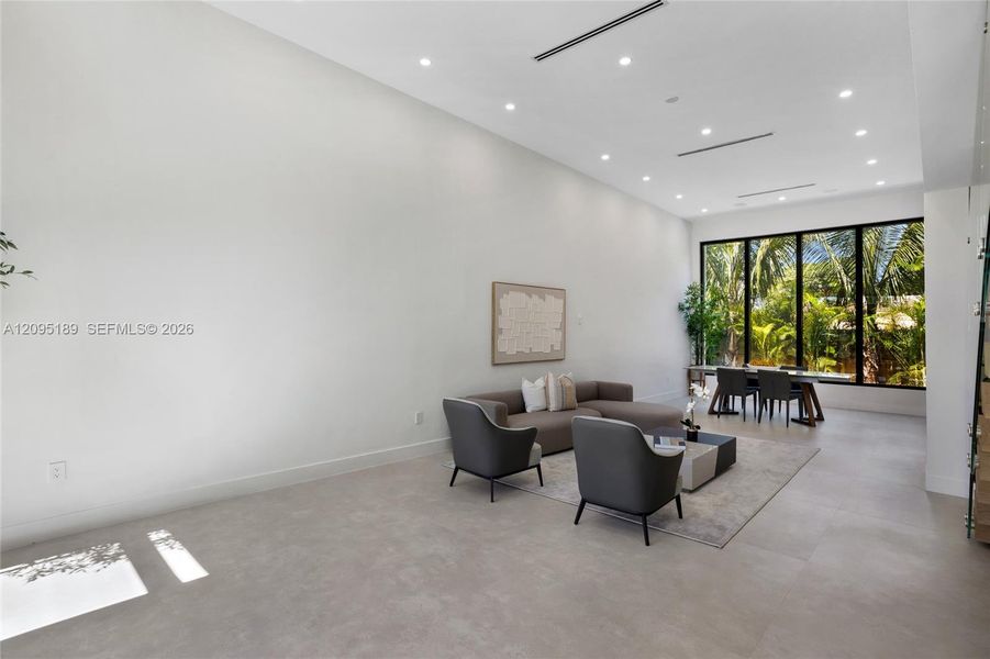Furnished interior view inside a new home in , Miami (Image 34). Furnished interior view inside a new home in , Miami (Image 34).