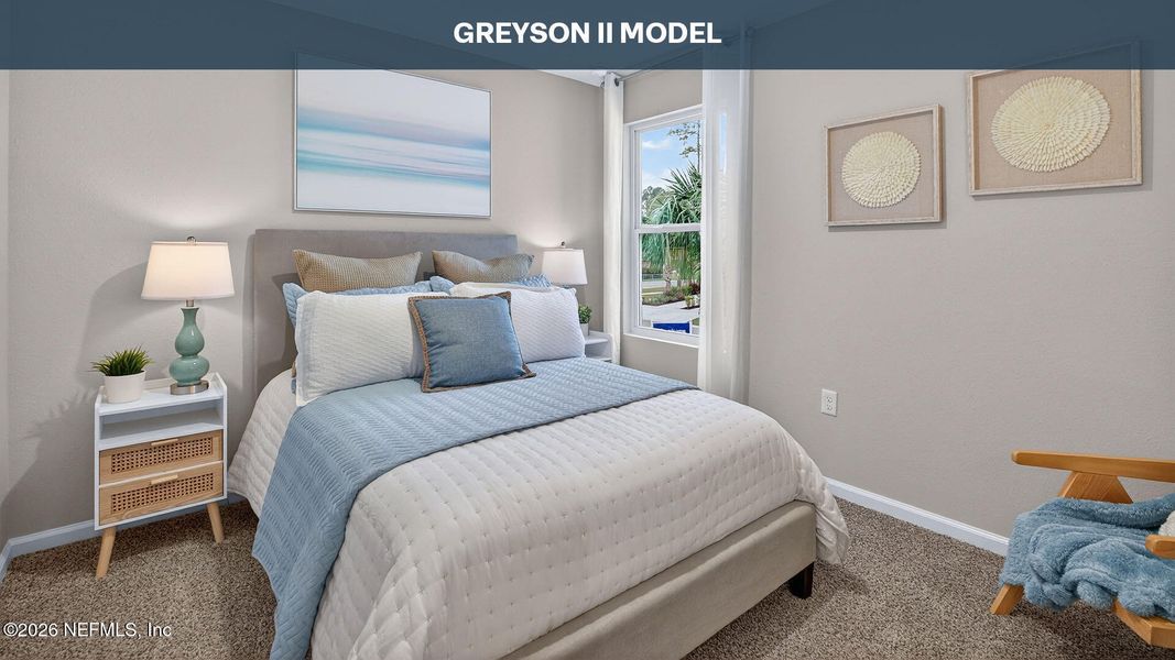 Furnished interior view inside a new home in Hansen Creek, Jacksonville (Image 7).