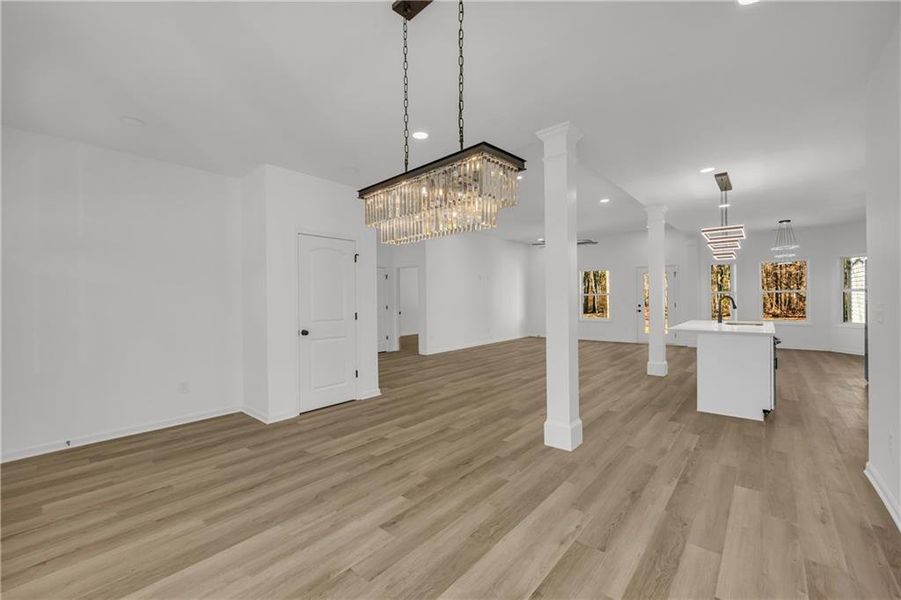 Spacious, unfurnished interior of a new home in , Covington (Image 40).