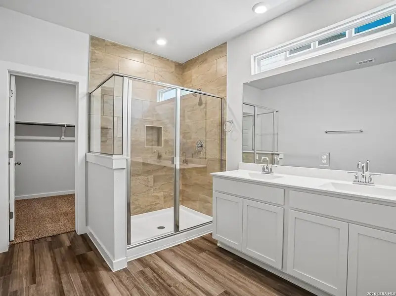Furnished interior view inside a new home in , San Antonio (Image 10).