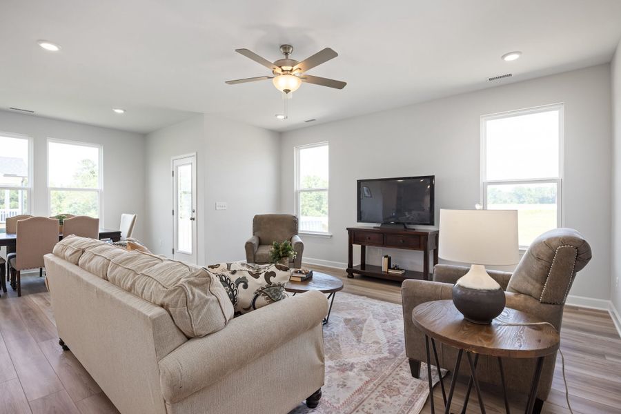 Representative furnished interior of a home built from the The Daphne C by Davidson Homes LLC in Windgate, Mooresville (Image 10).