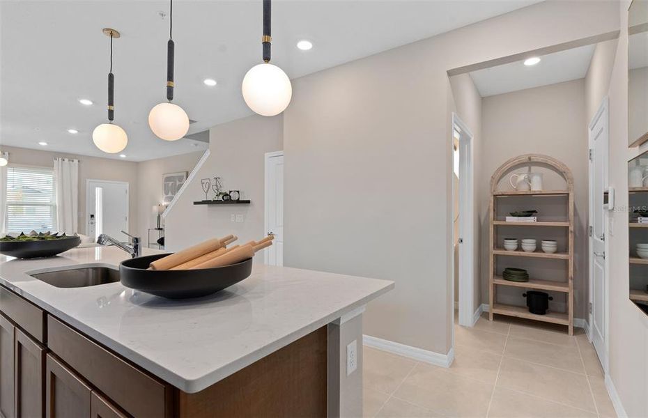 Furnished interior view inside a new home in The Cove at Nona Sound, Orlando (Image 15).