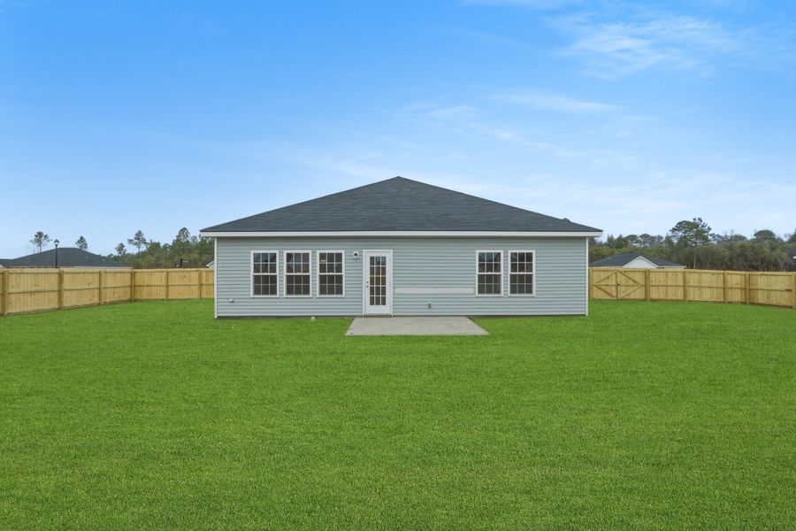 Representative exterior details of a home built from the The Powell by RTS Homes in Doctor's Creek, Ludowici (Image 18). Representative exterior details of a home built from the The Powell by RTS Homes in Doctor's Creek, Ludowici (Image 18).