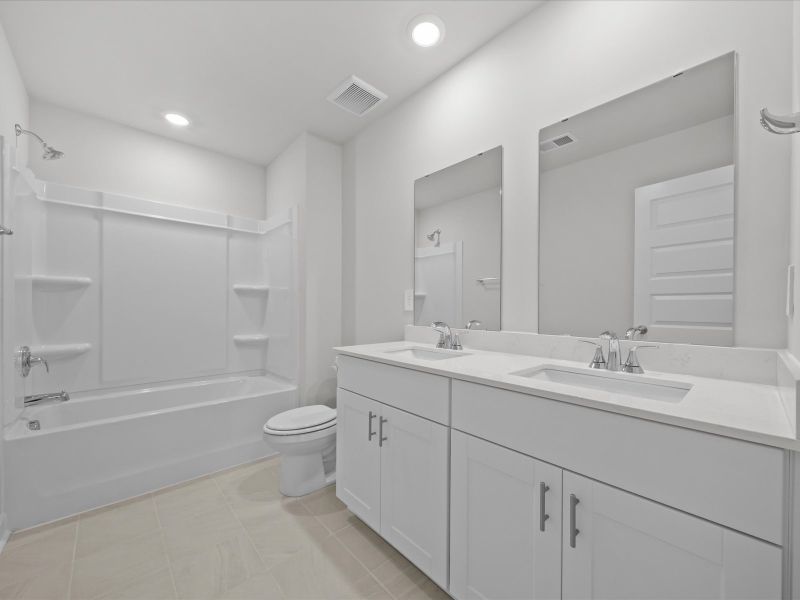 Furnished interior view inside a new home in Brayfield Manor - Signature Collection, Wellford (Image 5).