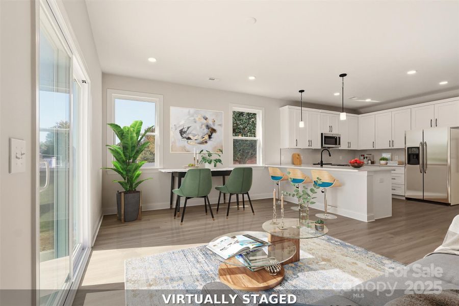 Furnished interior view inside a new home in , Granite Falls (Image 6).