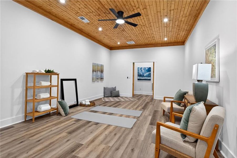Furnished interior view inside a new home in , Dahlonega (Image 55).