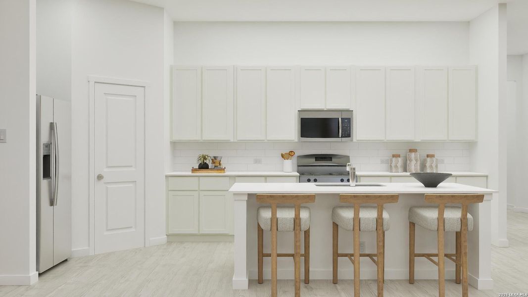 Furnished interior view inside a new home in Navarro Ranch, Seguin (Image 13).