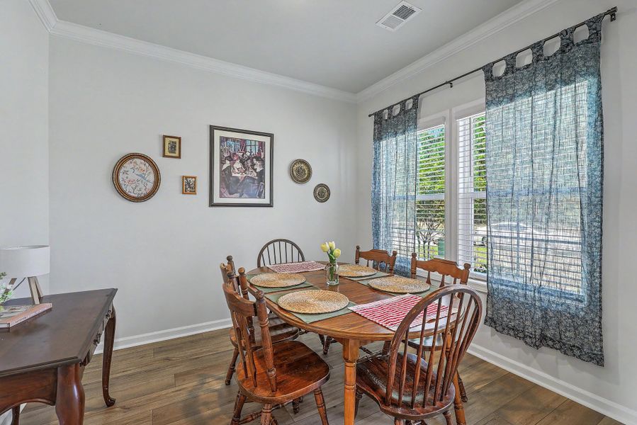 Furnished interior view inside a new home in Petterson Meadows, Summerville (Image 14). Furnished interior view inside a new home in Petterson Meadows, Summerville (Image 14).