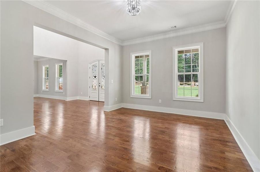 Spacious, unfurnished interior of a new home in , Lilburn (Image 58).