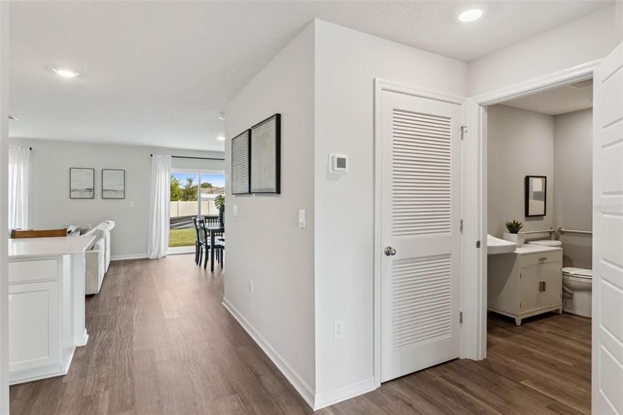 Furnished interior view inside a new home in Magnolia Pointe, Umatilla (Image 20).
