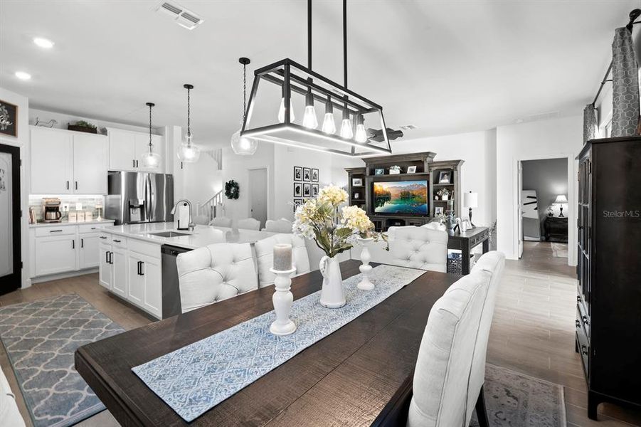 Furnished interior view inside a new home in Angeline Active Adult: Active Adult Manors, Land O' Lakes (Image 6). Furnished interior view inside a new home in Angeline Active Adult: Active Adult Manors, Land O' Lakes (Image 6).