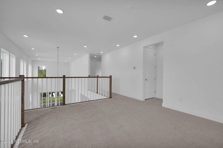 Spacious, unfurnished interior of a new home in Seabrook Village at Seabrook, Ponte Vedra (Image 18). Spacious, unfurnished interior of a new home in Seabrook Village at Seabrook, Ponte Vedra (Image 18).