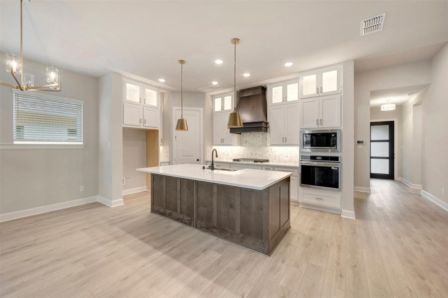 Furnished interior view inside a new home in Harvest Green - Reserve Collection, Richmond (Image 8).