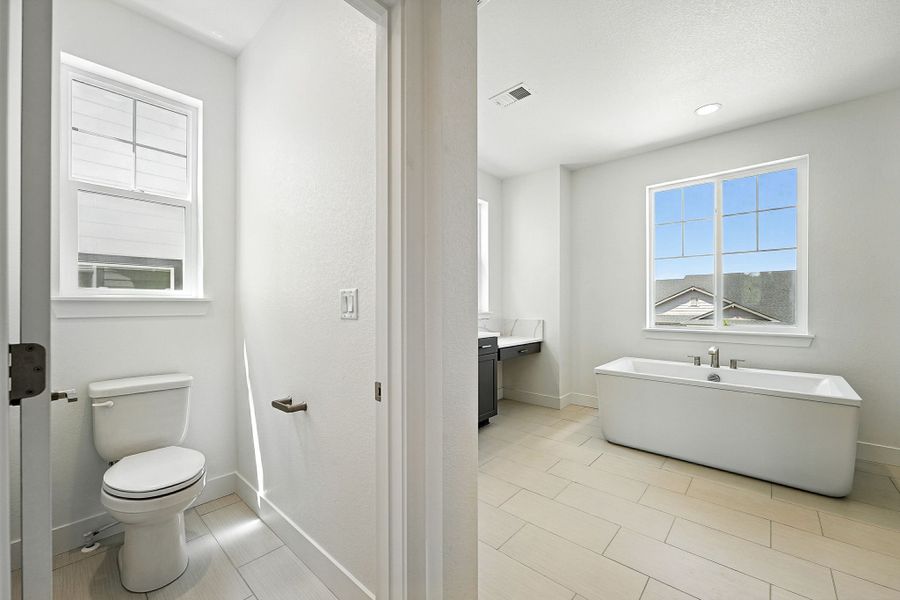 Furnished interior view inside a new home in Macanta, Castle Rock (Image 11).
