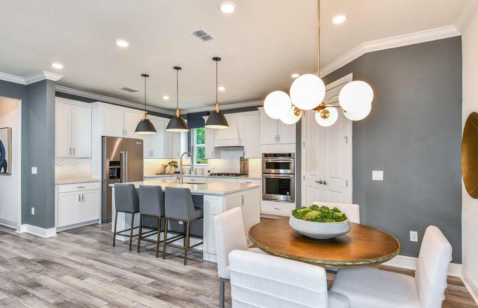 Representative furnished interior of a home built from the Merlot by Pulte Homes in Avera, Orlando (Image 7).