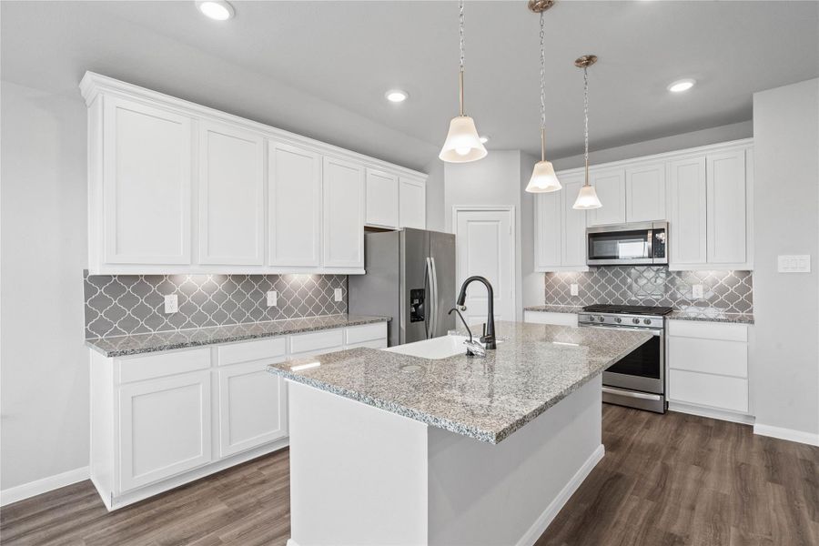 Furnished interior view inside a new home in Montgomery Ridge, Montgomery (Image 7).