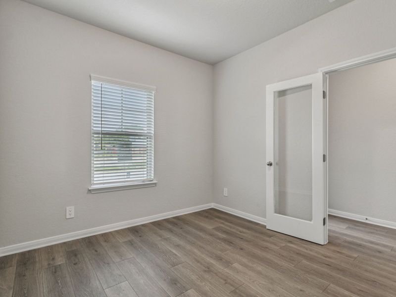 Spacious, unfurnished interior of a new home in Sagebrooke - Premier Series, San Antonio (Image 27). Spacious, unfurnished interior of a new home in Sagebrooke - Premier Series, San Antonio (Image 27).