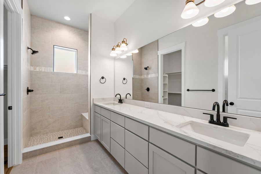 Representative furnished interior of a home built from the The Duxbury by Landmark Homes in Vernazza, Windsor (Image 8).
