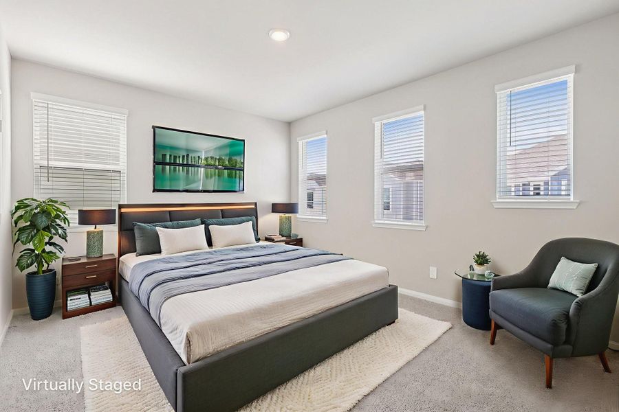 Furnished interior view inside a new home in Kemah Crossing - Luxe Series, Kemah (Image 13). Furnished interior view inside a new home in Kemah Crossing - Luxe Series, Kemah (Image 13).