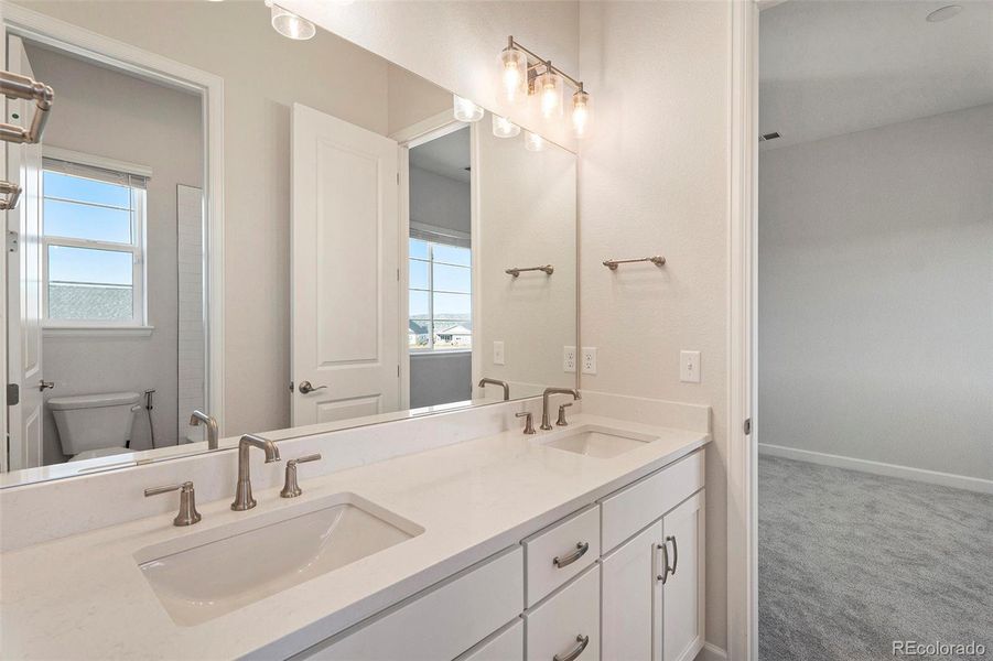 Furnished interior view inside a new home in , Castle Rock (Image 17).