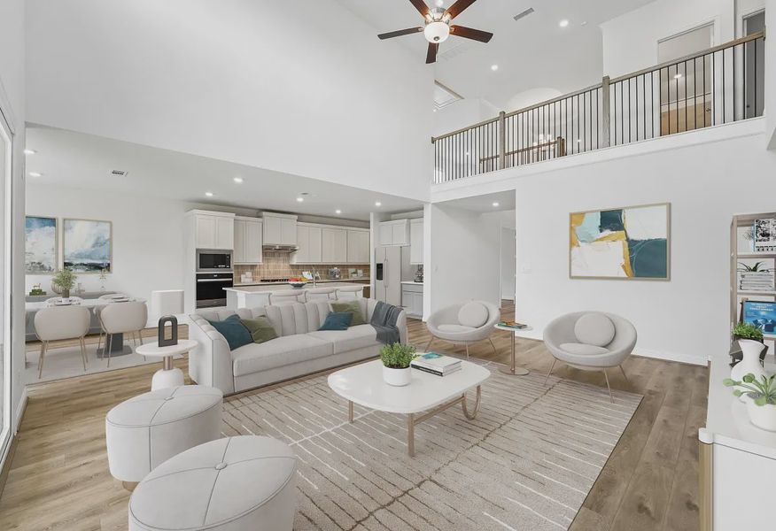 Homesite 5110 Great Room - Staged - 5 of 24