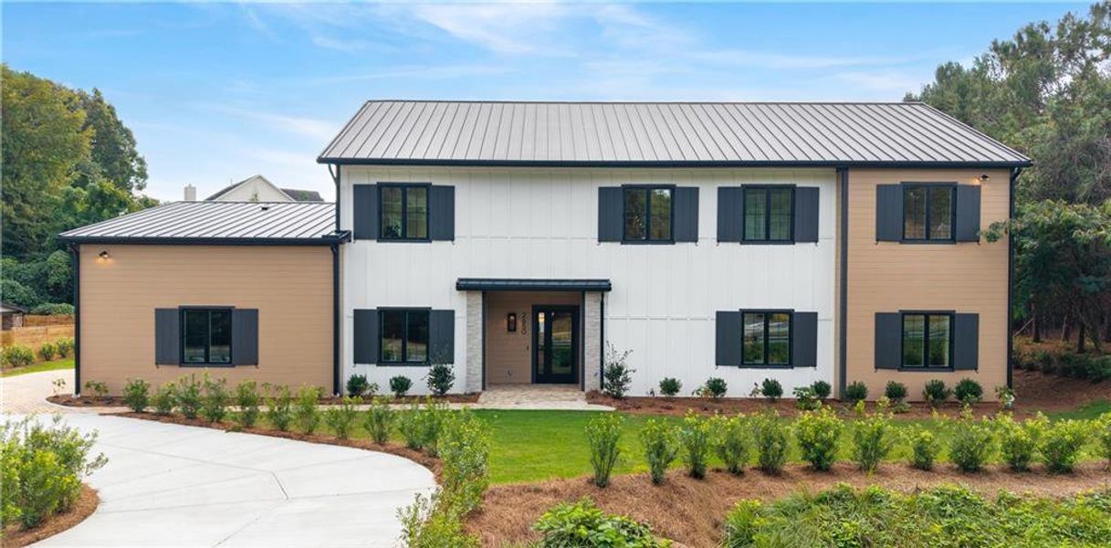 Exterior details and patio area of a home in , Marietta (Image 3).