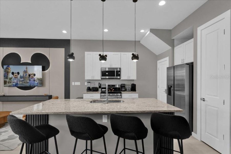 Furnished interior view inside a new home in , Kissimmee (Image 12).