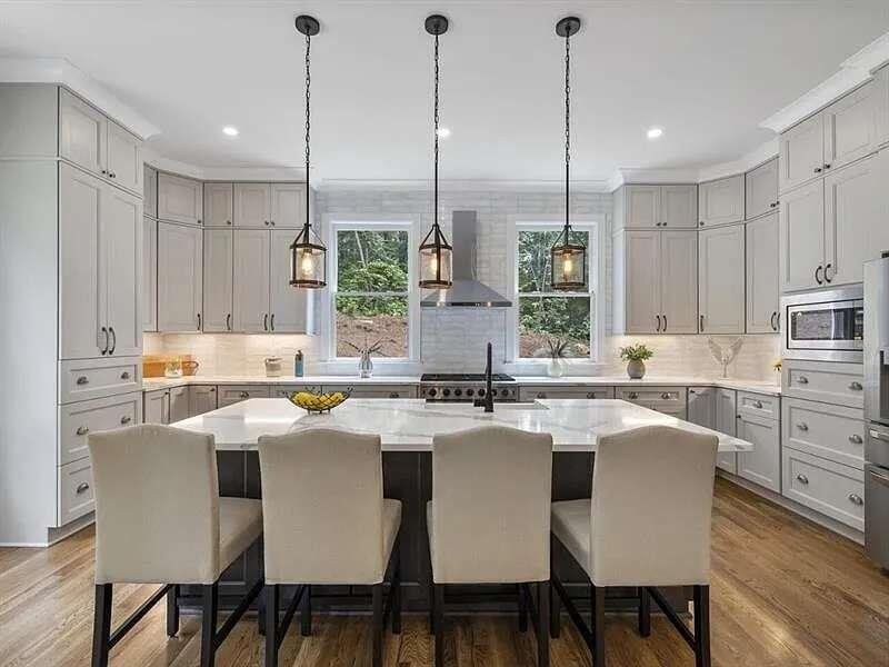 Furnished interior view inside a new home in , Woodstock (Image 14).