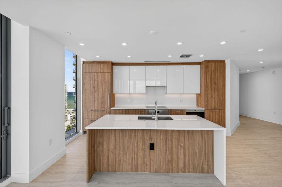 Furnished interior view inside a new home in , Fort Lauderdale (Image 10). Furnished interior view inside a new home in , Fort Lauderdale (Image 10).