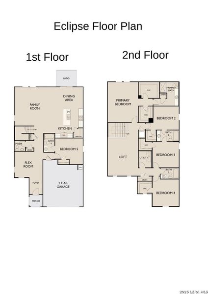 2D floor plan layout of this home in The Wilder, Adkins, TX (Image 2). 2D floor plan layout of this home in The Wilder, Adkins, TX (Image 2).
