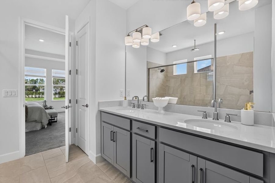 Representative furnished interior of a home built from the Abaco by Taylor Morrison in Ardisia Park, New Smyrna Beach (Image 18).