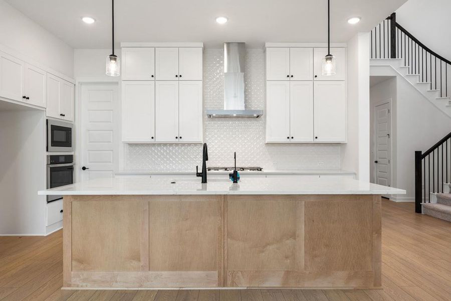 Furnished interior view inside a new home in Heritage, Dripping Springs (Image 13).