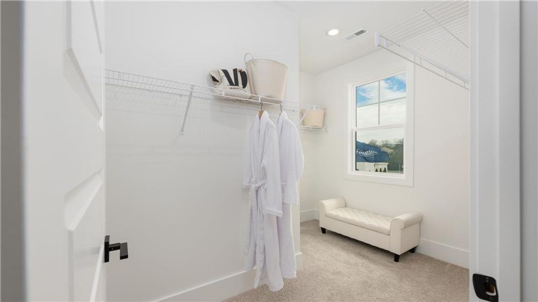 Furnished interior view inside a new home in The Village at Sandy Plains, Marietta (Image 12).