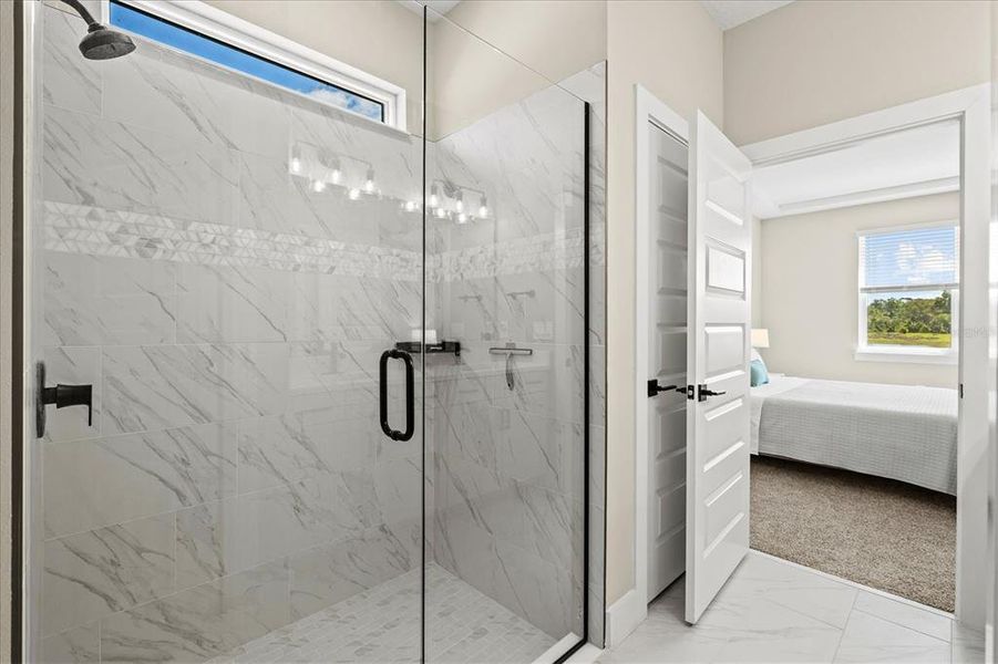 Furnished interior view inside a new home in , Nokomis (Image 56).