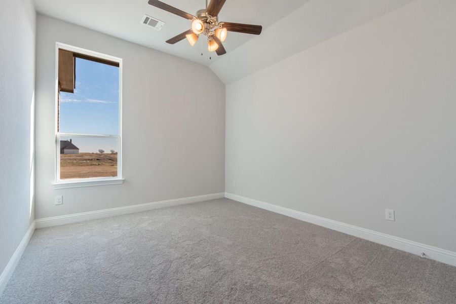 Bedroom 2 | Concept 2406 at The Meadows in Gunter, TX by Landsea Homes