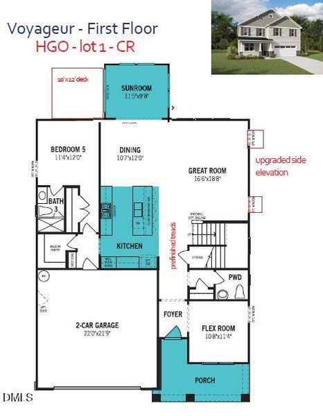Floor plan 1st fl Floor plan 1st fl