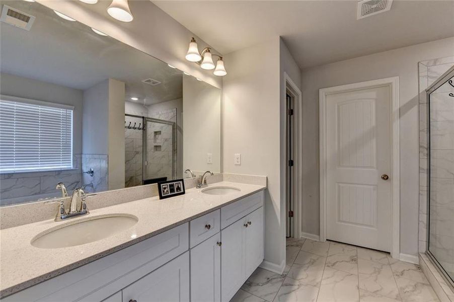 Furnished interior view inside a new home in Adagio, Dacula (Image 40).