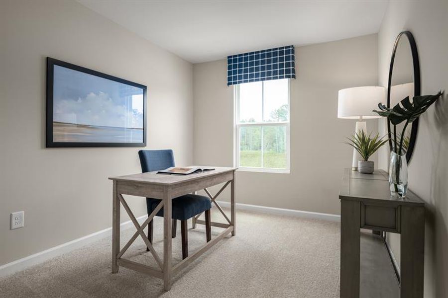 Representative furnished interior of a home built from the Chestnut by Ryan Homes in Highland Park Condos, White House (Image 14). Representative furnished interior of a home built from the Chestnut by Ryan Homes in Highland Park Condos, White House (Image 14).