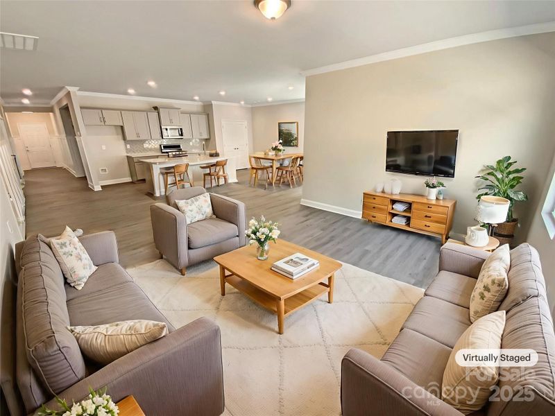 Furnished interior view inside a new home in Edgewater, Lancaster (Image 5).