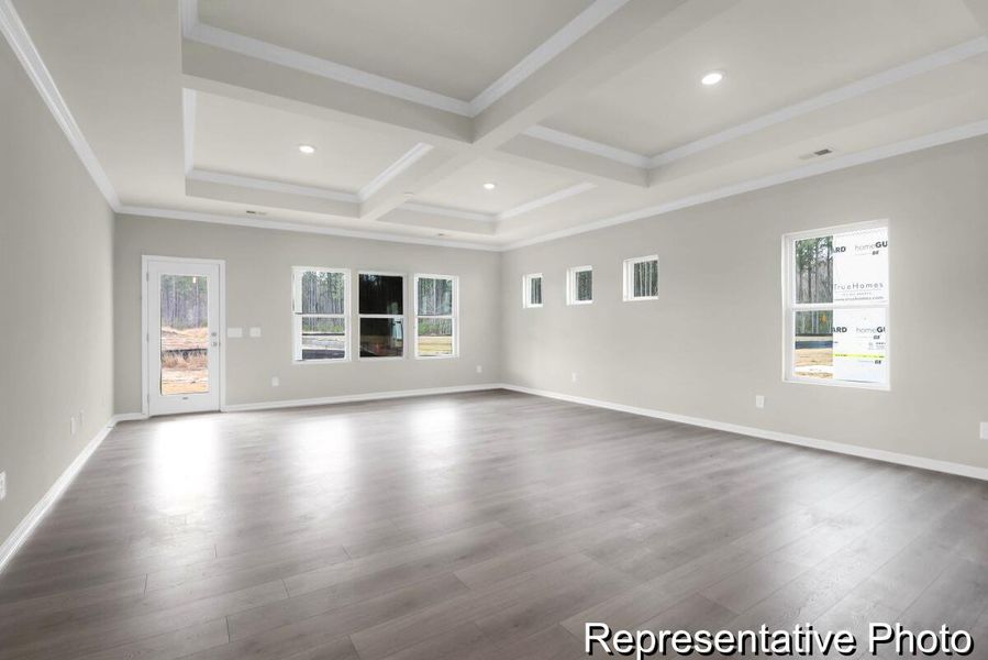 Spacious, unfurnished interior of a new home in , Ravenel (Image 11).