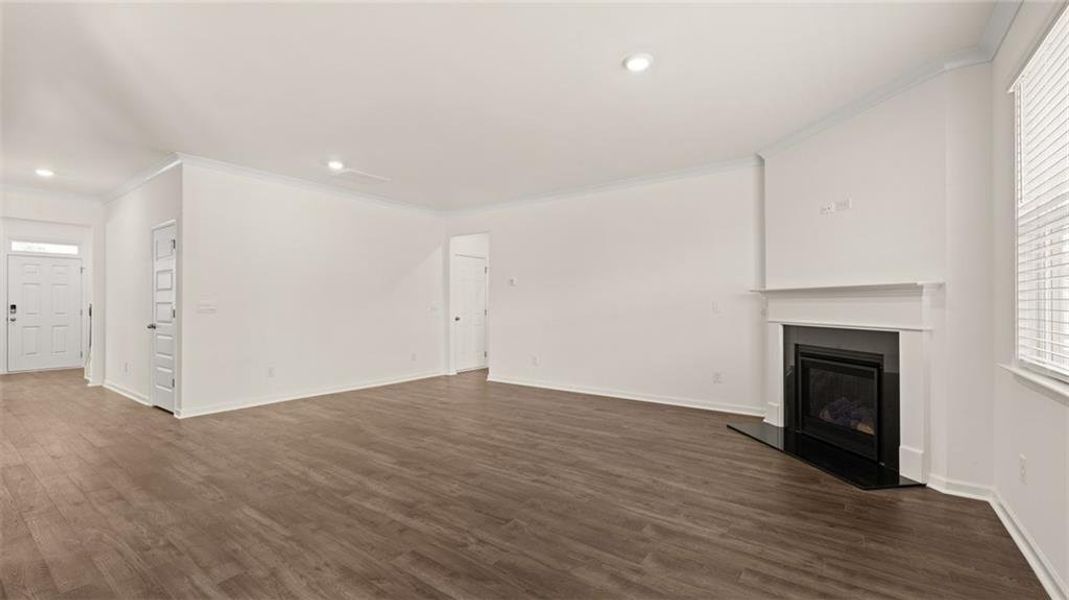 Spacious, unfurnished interior of a new home in Bridle Creek, Locust Grove (Image 21).