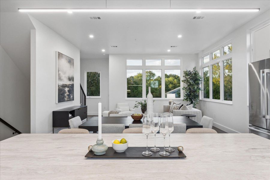 Furnished interior view inside a new home in 4101 Menchaca, Austin (Image 10).