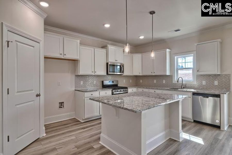 Furnished interior view inside a new home in Cottages at Roofs Pond, West Columbia (Image 3).