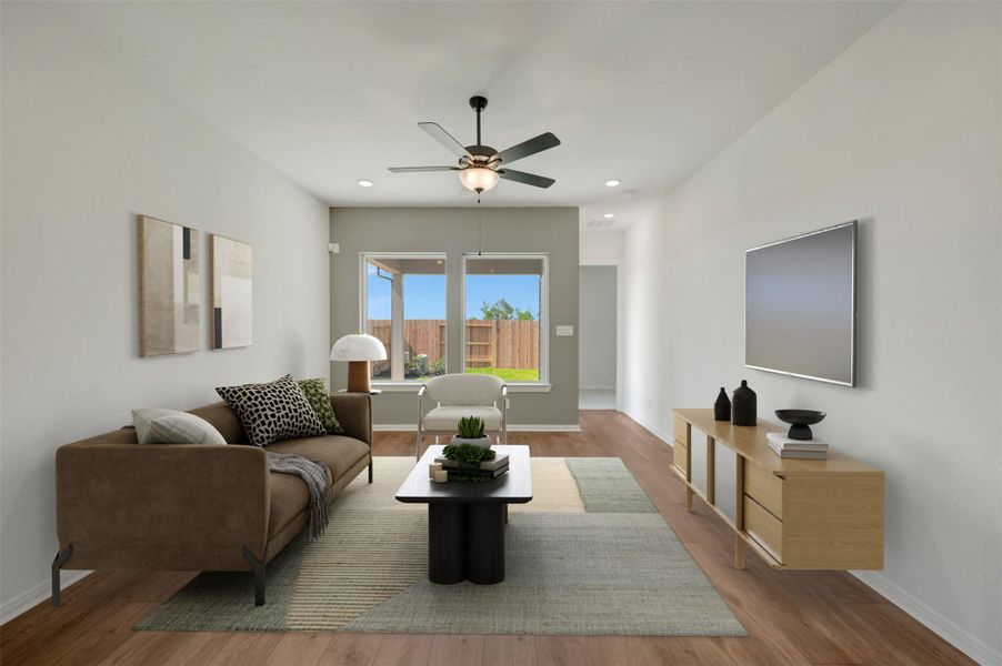 REPRESENTATIVE PHOTO – Virtually staged to give you the visual you need to see furniture placement and how the home can live.