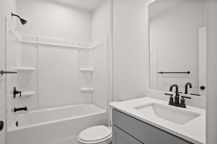 Furnished interior view inside a new home in Hillside Manor, Powder Springs (Image 14).