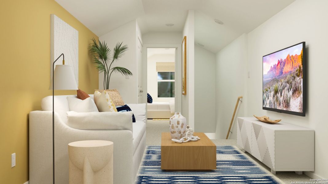 Furnished interior view inside a new home in Flora Meadows, Converse (Image 11).