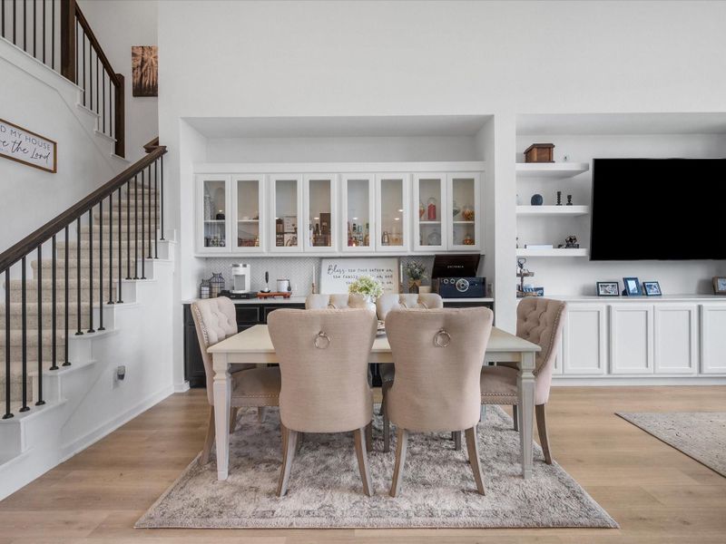 Furnished interior view inside a new home in Emory Glen, Magnolia (Image 7).
