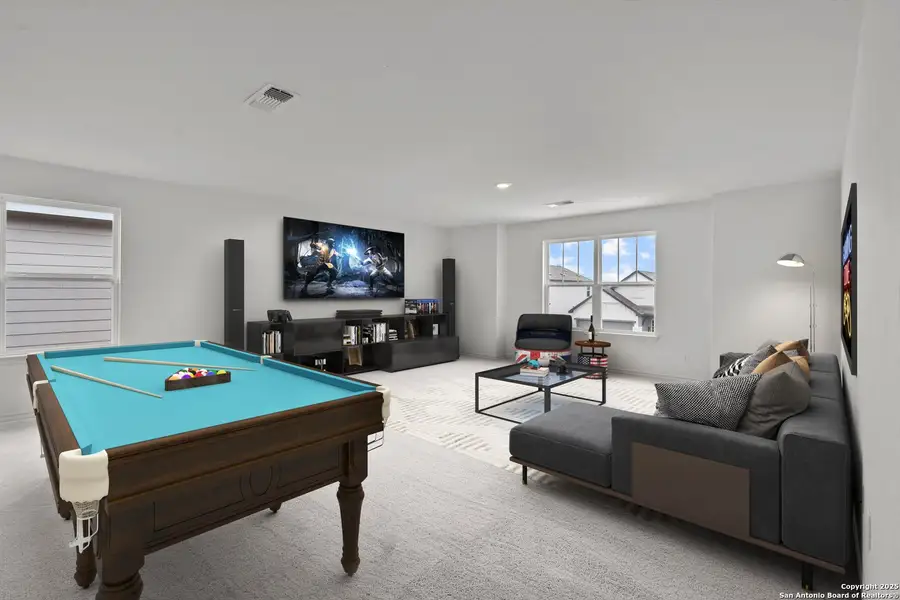 Furnished interior view inside a new home in Dove Song, Marion (Image 2).