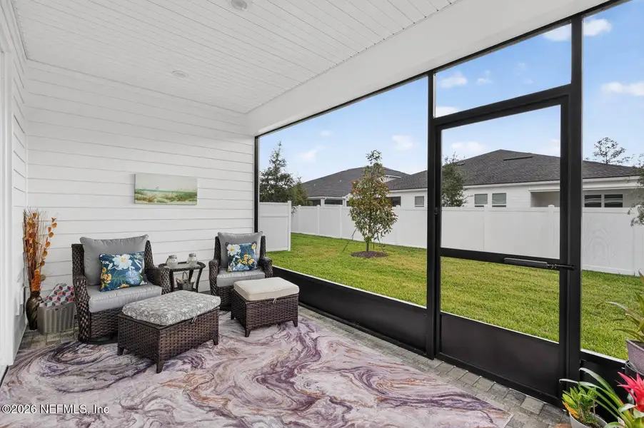 Exterior details and patio area of a home in , Palm Coast (Image 3).